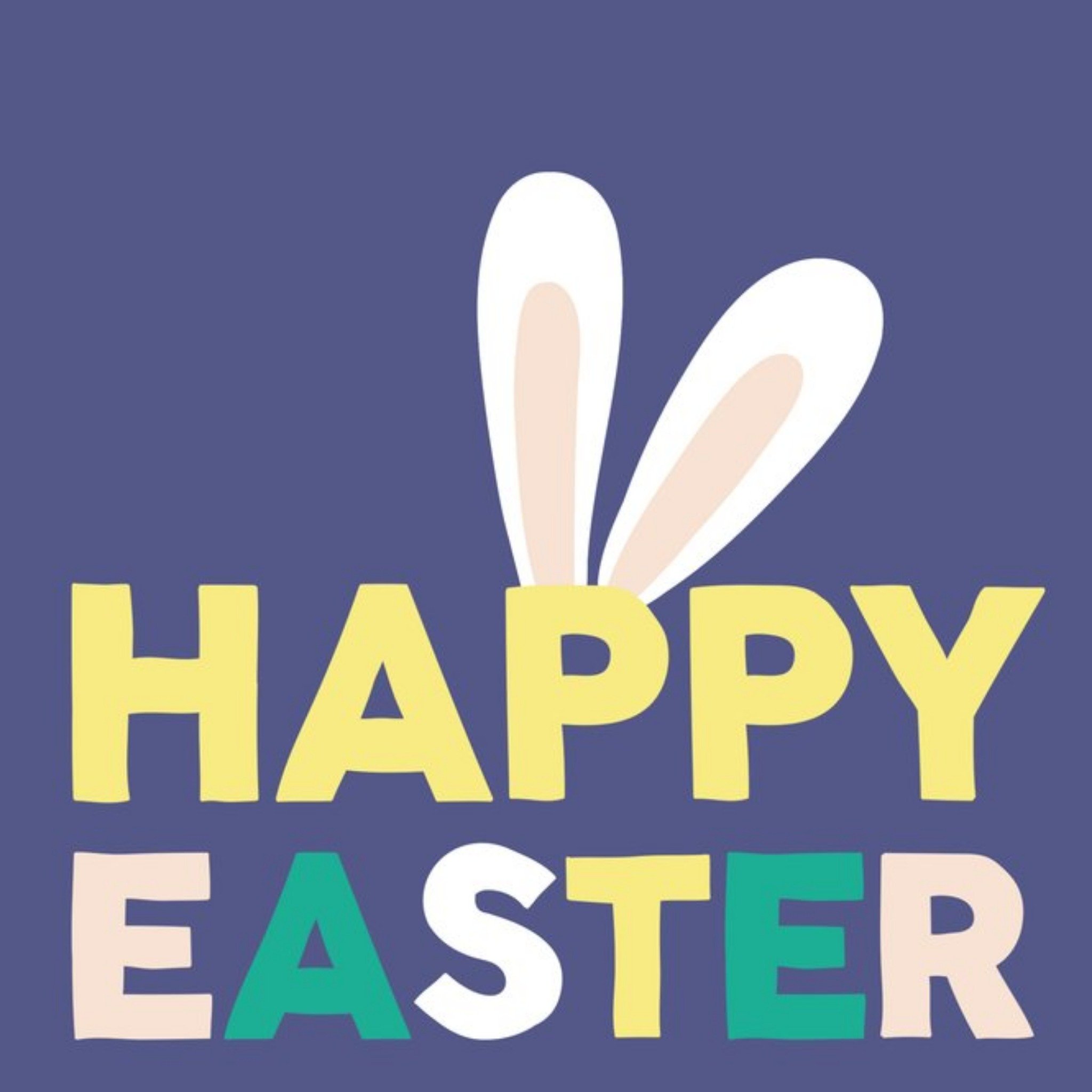 Moonpig Happy Easter Bunny Ears Card