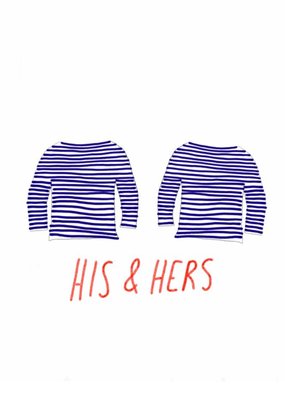 His And Hers Card