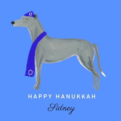 Happy Hanukkah Personalised Card