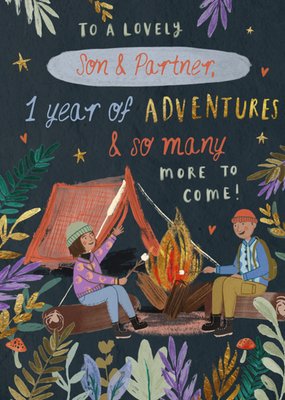 Son & Partner Adventures Anniversary Card