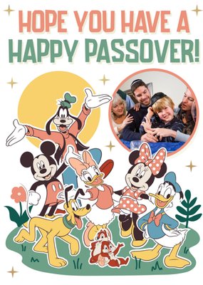 Disney Photo Upload Passover Card