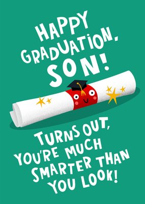 Son's Graduation Card