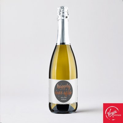 Virgin Wine Personalised Happily Ever After Prosecco 75cl