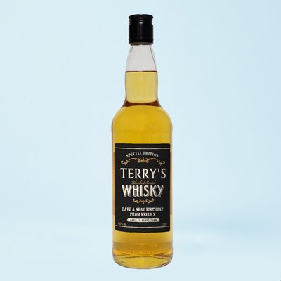 Personalised Whisky Birthday 70cl