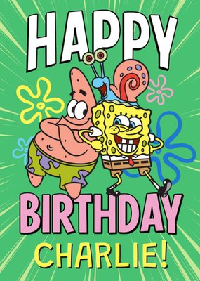 SpongeBob SquarePants Birthday Card