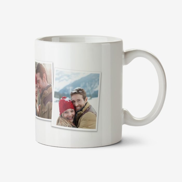 Cut Out Photo Upload Christmas Mug