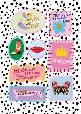 Eleanor Bowmer Mother Like No Other Hand Painted Mother's Day Card