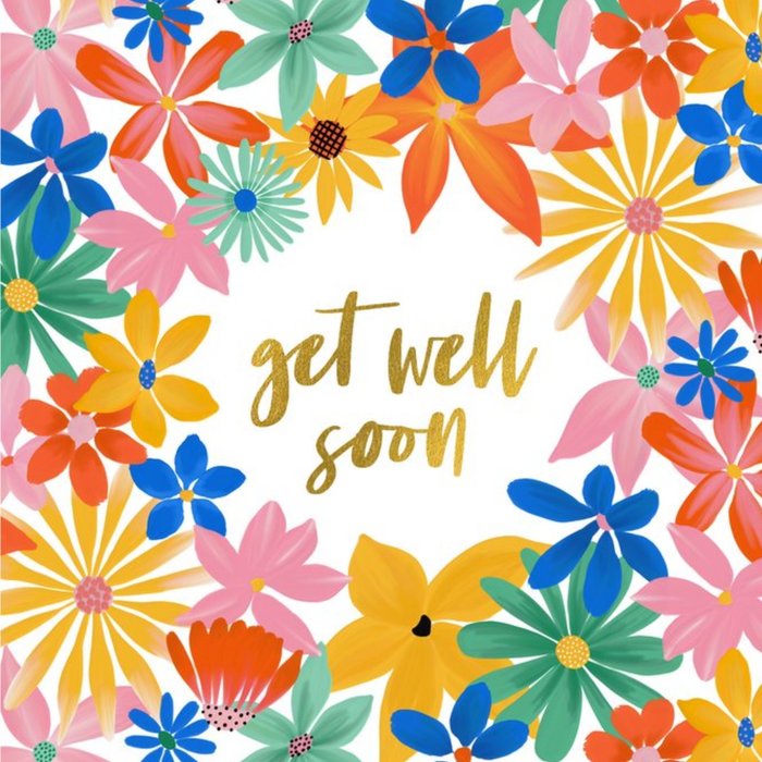 Gabriel Neil Flowers Get Well Card