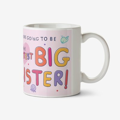 Peppa Pig Bestest Big Sister New Baby Mug