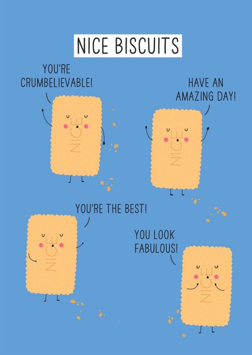 Scribbler Nice Biscuits Card