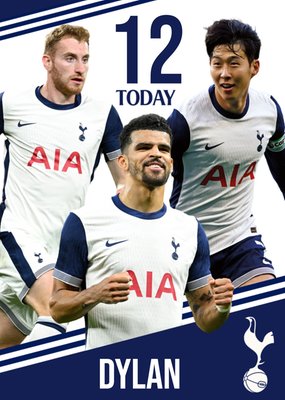 Tottenham Hotspur FC Birthday Card