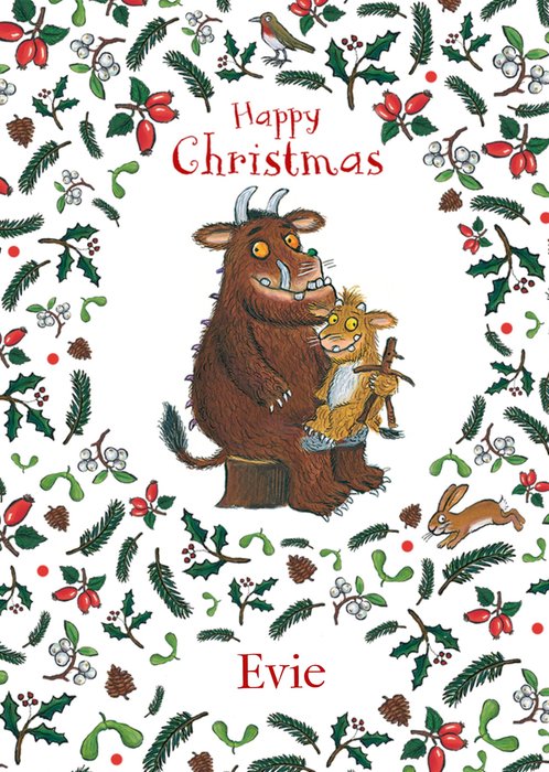 The Gruffalo Happy Christmas Card