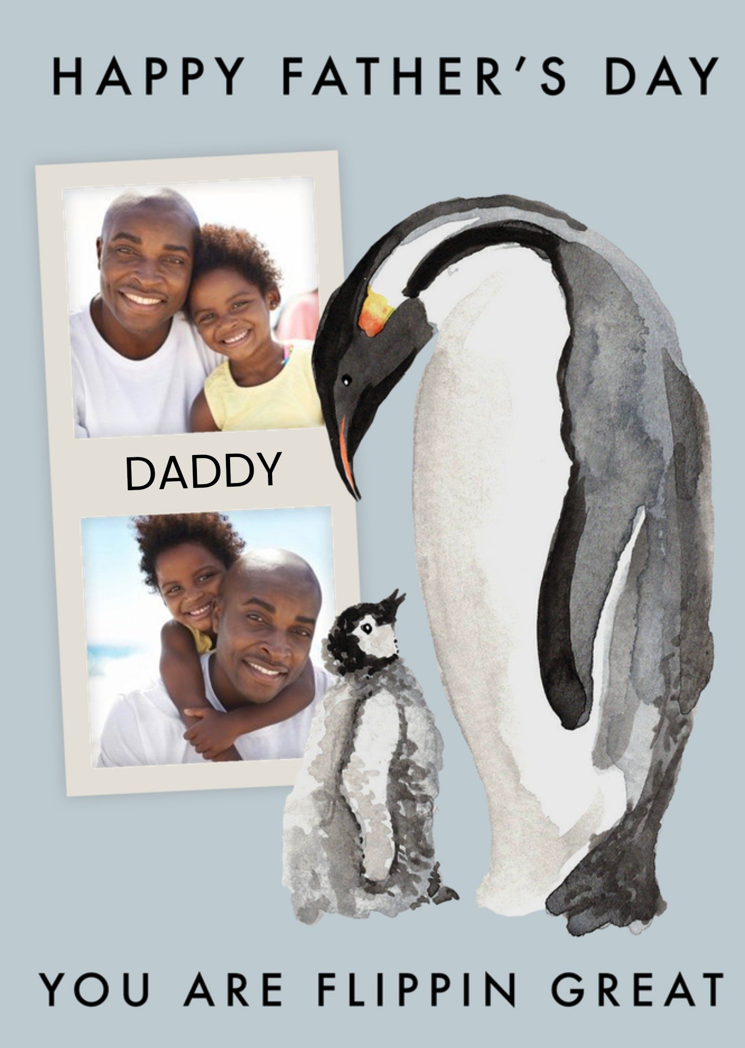 Moonpig Okey Dokey Penguin Dad Father's Day Card
