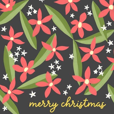 Brook Gossen Flowers Merry Christmas Card