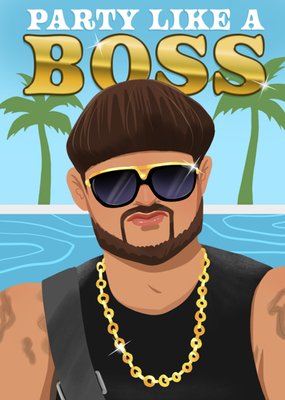 Part Like A Boss Card