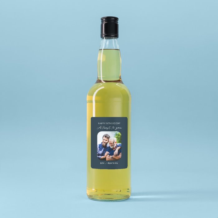 Personalised A Happy Fathers Day Toast To You Whisky 70cl
