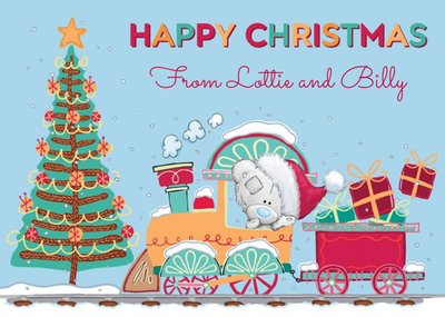 Me To You Tiny Tatty Teddy Happy Christmas Card