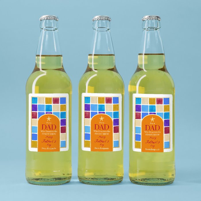Dad Who Deserves The Finest Brew Cider Trio 3 x 500ml