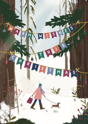 Warm Wishes This Christmas Card