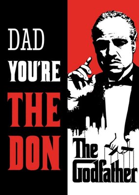 The Godfather Dad You're The Don Father's Day Card