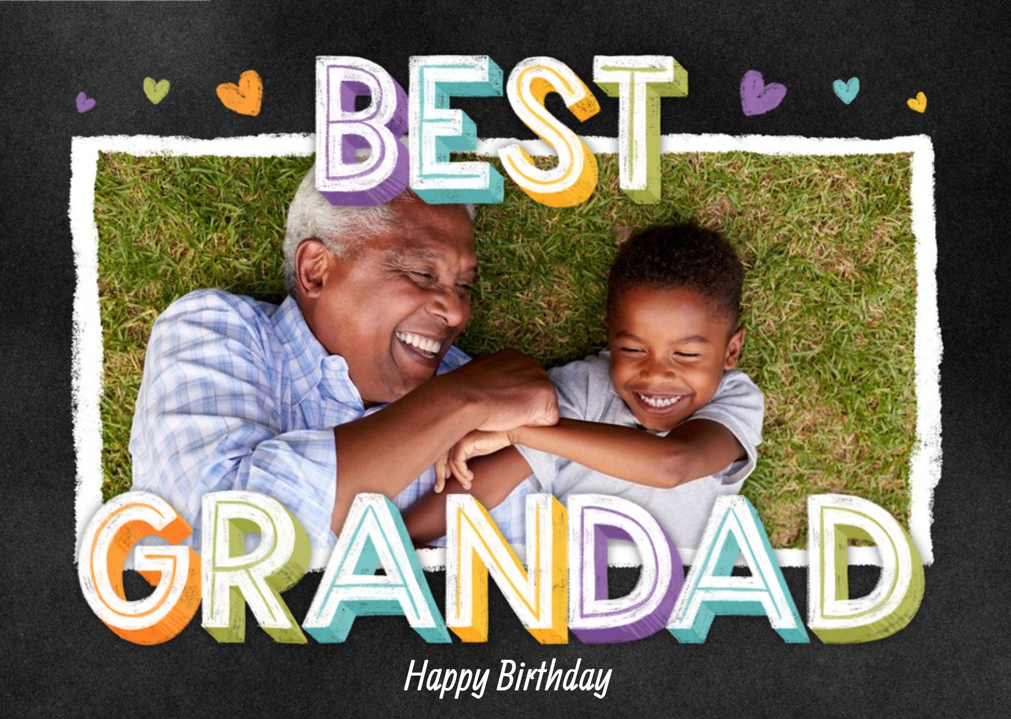 Moonpig Best Grandad Photo Upload Birthday Card
