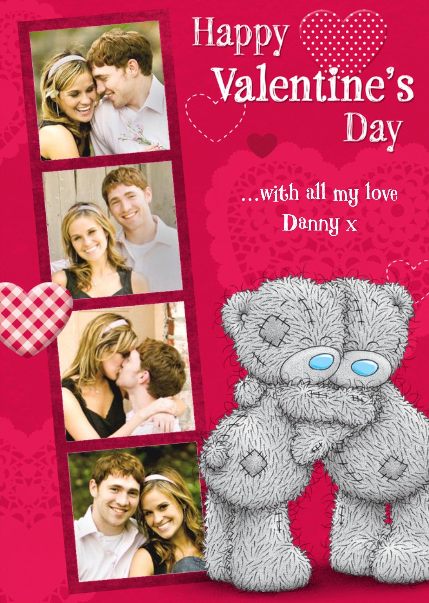 Me To You Tatty Teddy Valentine's Day Card Ecard
