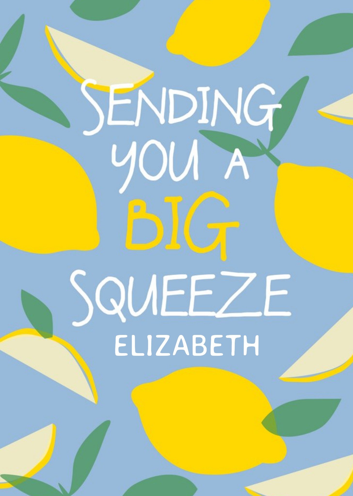 Moonpig Sending You A Big Squeeze Thinking Of You Card