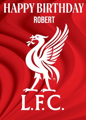 Liverpool FC Birthday Card