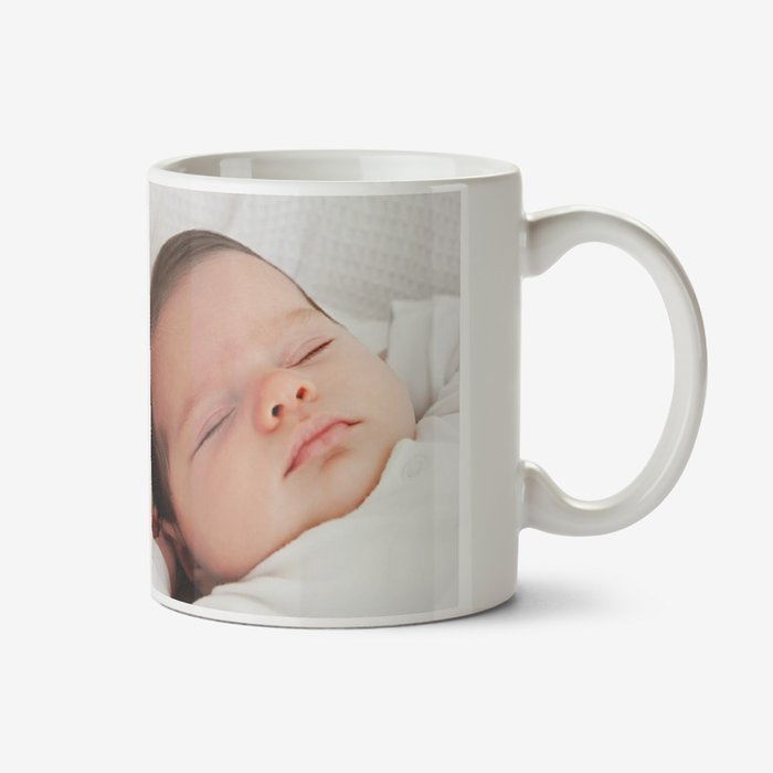 New Baby Blue Photo Upload Mug