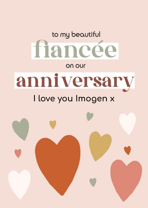 A Ray of Sunshine Fiancée Fiancee Anniversary Love Illustration Card