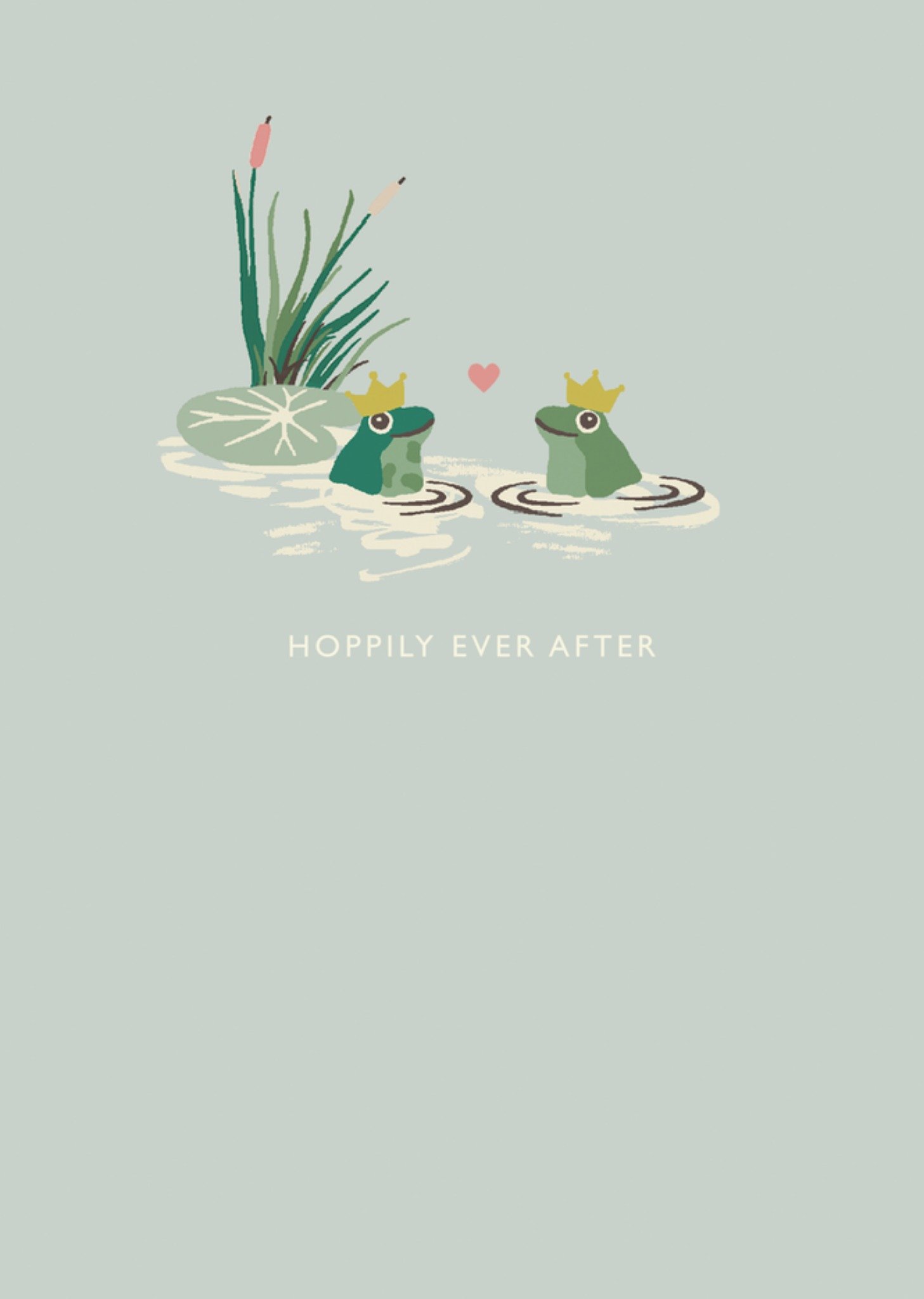 Frogs Illustrated Cath Kidston Card