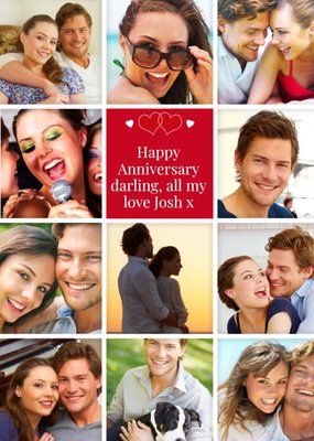 Personalised Anniversary Card