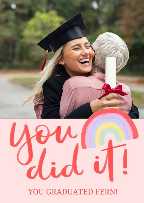 Okey Dokey Design Illustrated Graduation Card