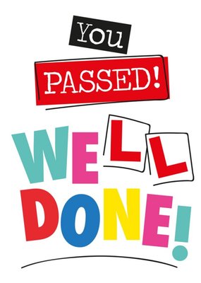 Papagrazi Bright Bold Well Done Congratulations Card