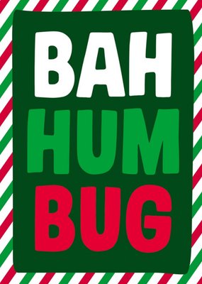 Dean Morris Bah Humbug Christmas Card