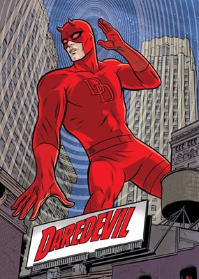 Marvel Knights - DAREDEVIL - Birthday Card