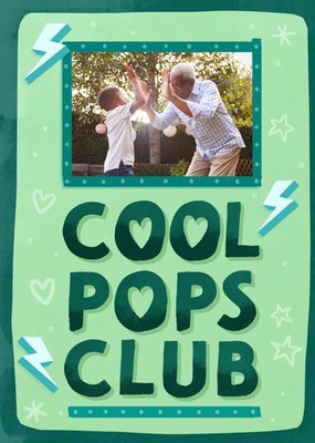 Cool Pops Club Photo Upload Father's Day Card