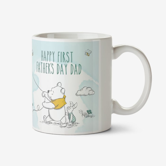 Father's Day Winnie The Pooh Photo Upload Mug