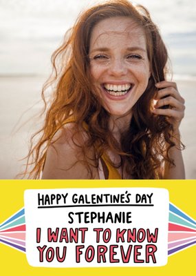 Angela Chick Galentines Friendship Valentines Photo Upload Card