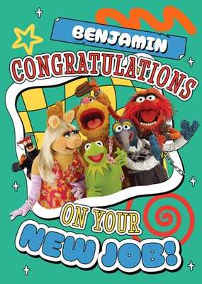 The Muppets Congratulations On Your New Job Card