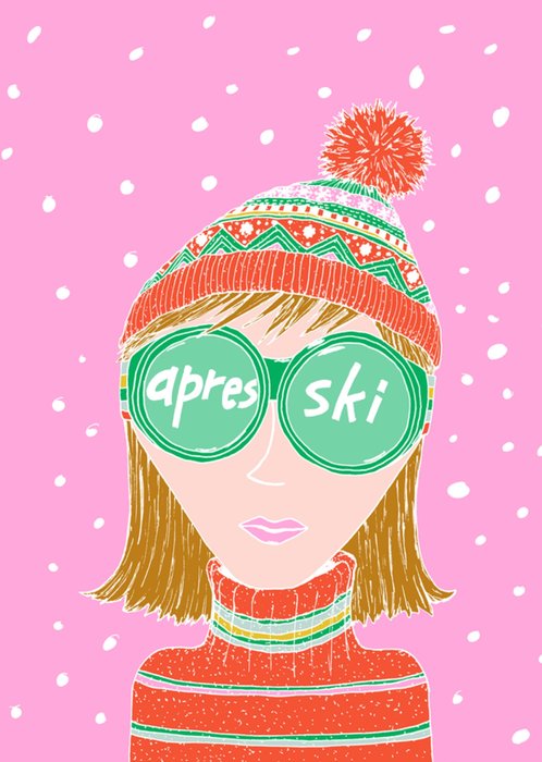 Après Ski Christmas Card 