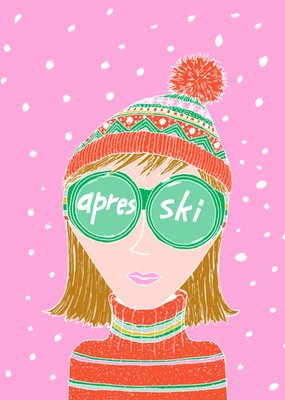 Après Ski Christmas Card 