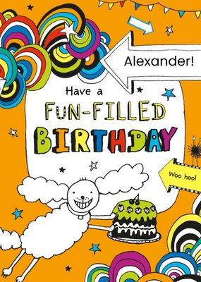 Tom Gates Fun-Filled Birthday Activity Card