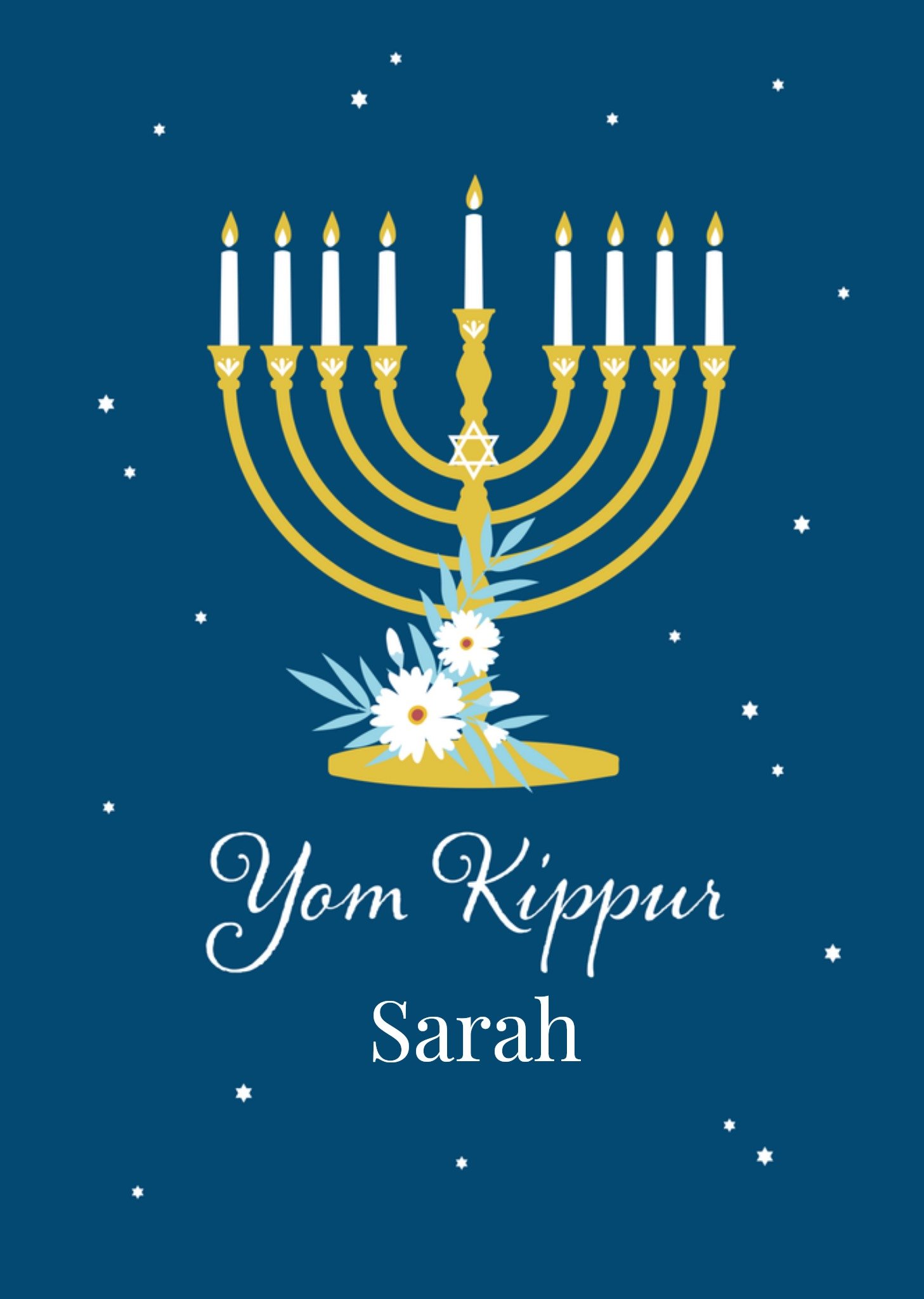Moonpig Yom Kippur Card