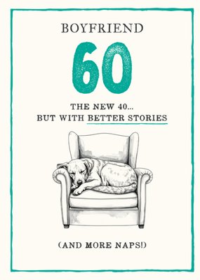 Boyfriend 60th Birthday Card