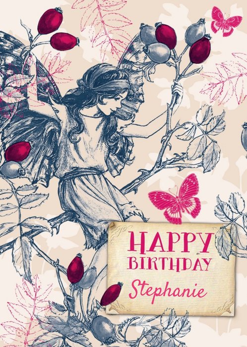 Fairy Birthday Card