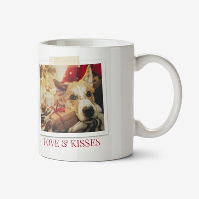 Sweet Festive Instant Camera Photo Upload Christmas Mug