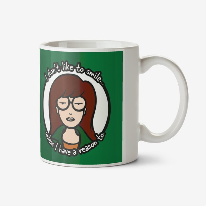 MTV Classic Daria I Don't Like To Smile Photo Upload Mug