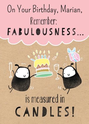 Fabulous Birthday Card