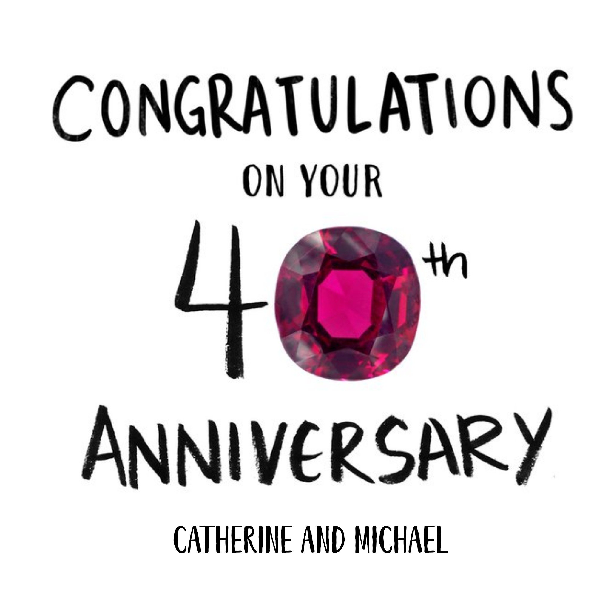the Natural History Museum Natural History Museum 40th Anniversary Personalised Card